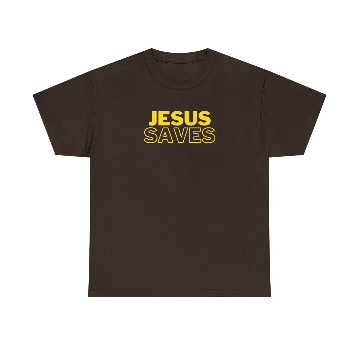 "Jesus Saves" Christian T-Shirt - Faithful Apparel