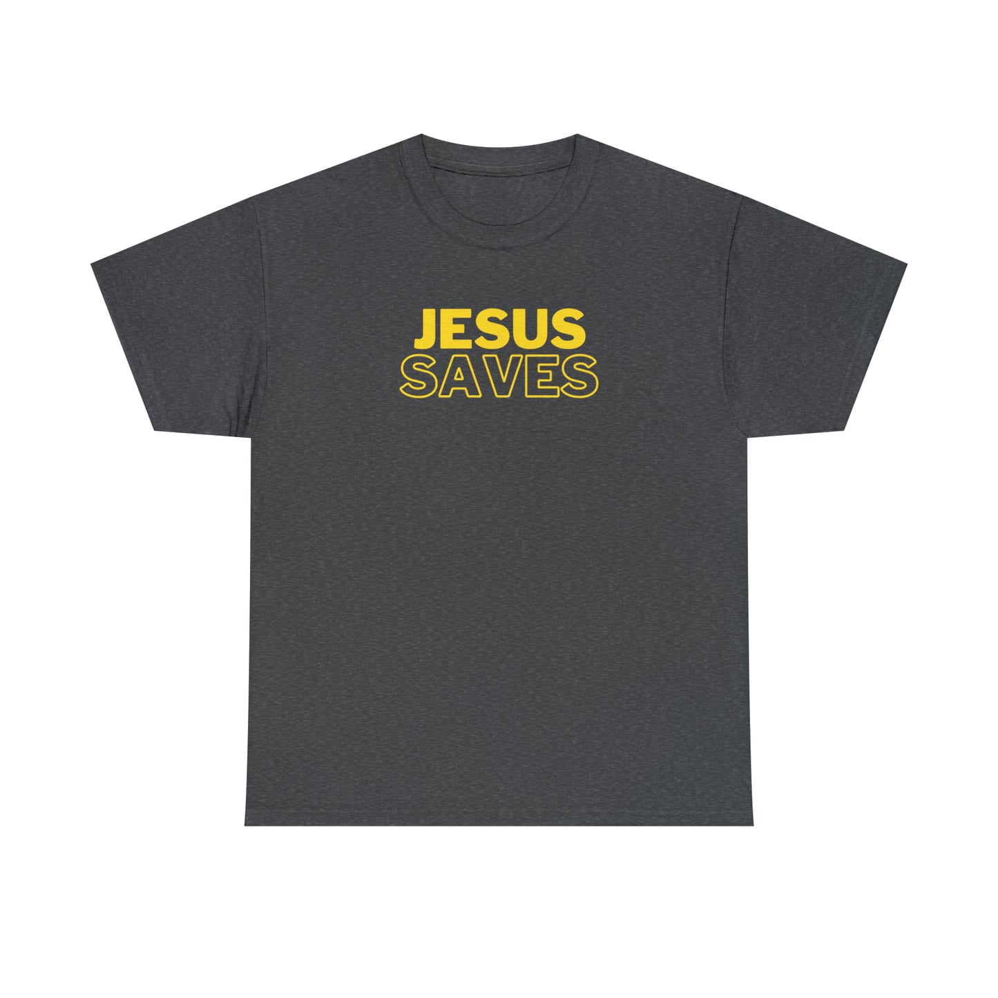 "Jesus Saves" Christian T-Shirt - Faithful Apparel